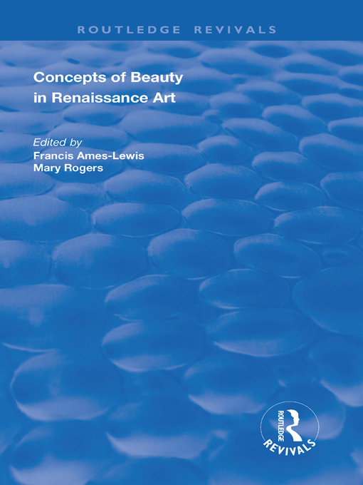 Title details for Concepts of Beauty in Renaissance Art by Francis Ames-Lewis - Wait list
